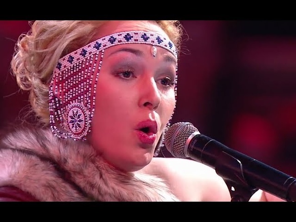Fantastic Inuit throat singing on TV show ( Veronica