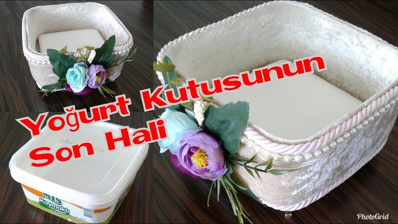 YOĞ URT KABI NE OLACAK DEYİ P ATMAYIN, DÖ NÜŞÜ MÜ MUHTEŞ EM KUTUSUNDAN PEÇ ETELİ