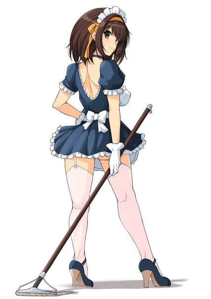 Shorts anime dickforlily maid