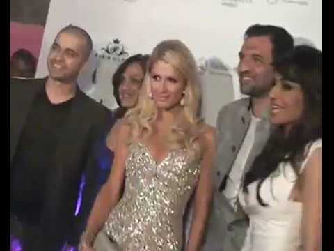 HOT PARIS HILTON NIGHT PARTY RED