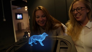 Voxon VX1 being demonstrated in London and Madrid
