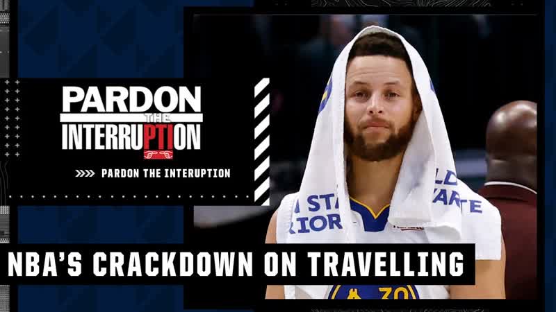 Steph Currys travel violation part of a BIGGER concern NO These are THE RULES Wilbon,