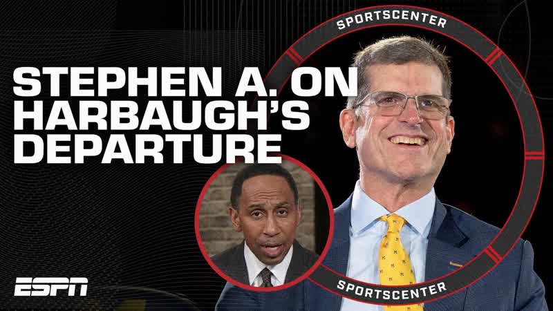 Stephen A. reacts to Jim Harbaugh becoming the Chargers new coach: SMART MOVE , Sports