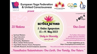 BeYoga Beyond - Saturday 13/05/2023 - 3 Symposium of European Yoga Federation