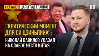 Критический момент для Си Цзиньпина: Николай Вавилов указал на слабое место Китая