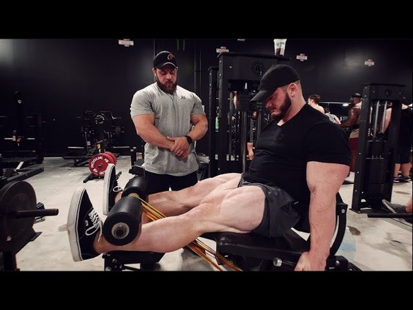 Hunter Labrada Trains Legs 12 Days Out from 2020 Tampa