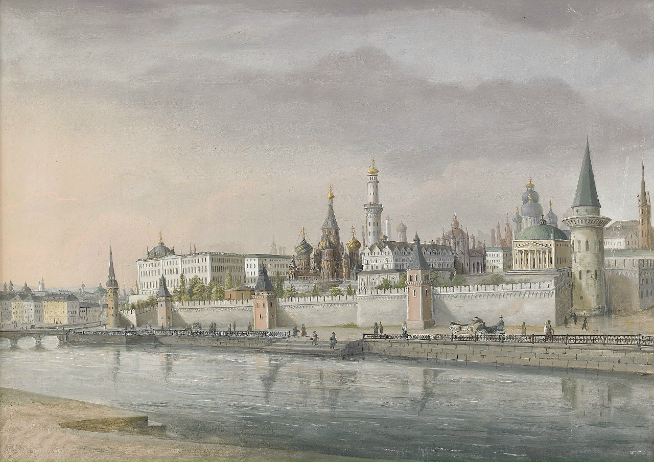 красная площадь была белой