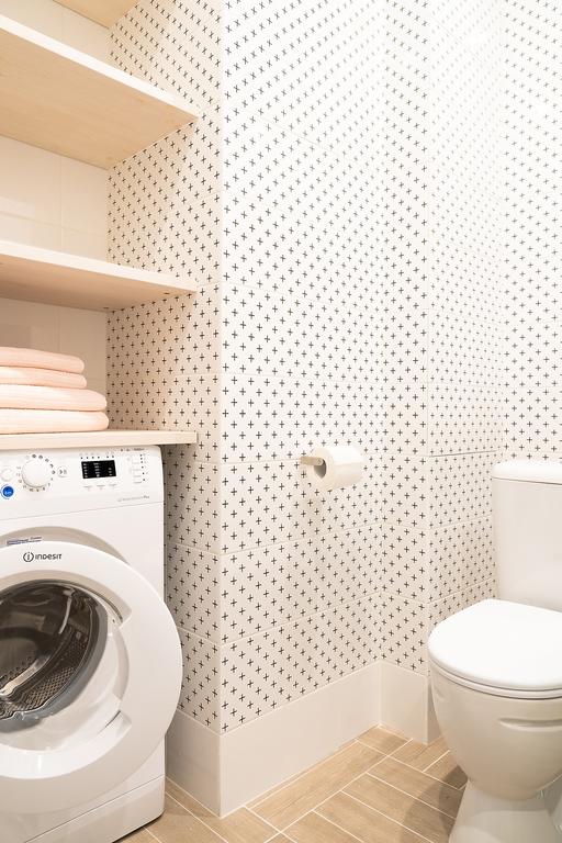 Интерьер гостевой квартиры 28 м в Санкт-Петербурге.