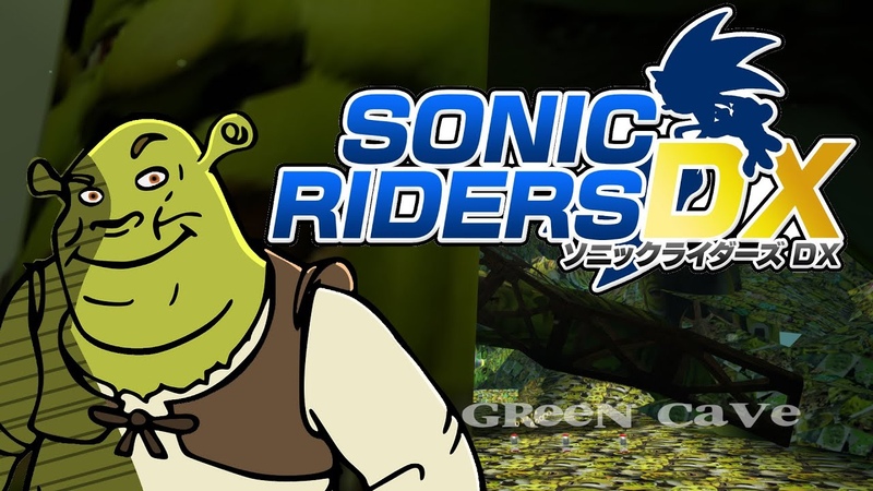 Sonic Riders DX Green Cave Shrek Textures