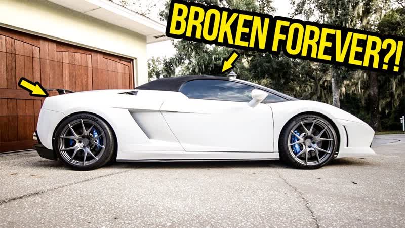My Cheap Lamborghinis Stupid Top Is STILL BROKEN ( And I Cant Figure Out Why