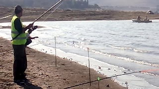 Турнир по рыболовства  в Мингечаурском водохранилище  Азербайджан.2018 г.