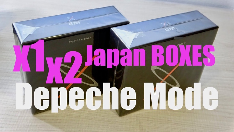 Depeche Mode X1 X2 Japan Box Sets 1991 (4 K) Unboxing by