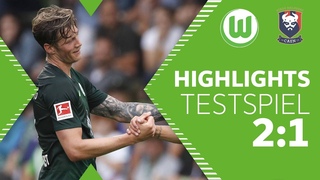 Weghorst & Karamoko treffen | Highlights | VfL Wolfsburg - SM Caen 2:1