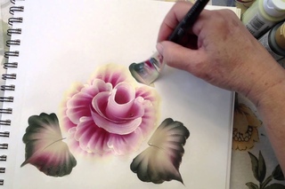 One Stroke Painting: How To Use the Angle