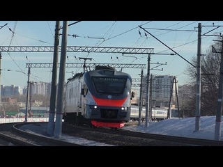 Электропоезд ЭП2Д-0063 ЦППК сообщением Москва - Дмитров