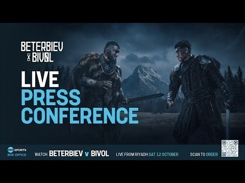 LIVE: Artur Beterbiev vs. Dmitry Bivol Press Conference , , Riyadh