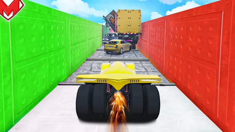 ПРОЕДЕТ ТОЛЬКО ОДИН САМАЯ УЗКАЯ СТЕНКА НА СТЕНКУ в GTA 5,
