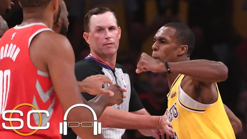 Did Rondo spit on Chris Paul Was Brandon Ingram justified in shoving James Harden , SC with