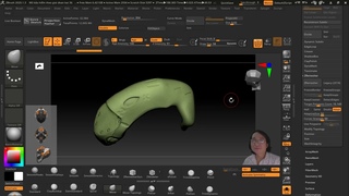 #36- Kho hc Lm mt chic m bo him | Hc Zbrush