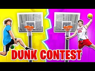 INSANE Trampoline Dunk OFF vs Tristan Jass