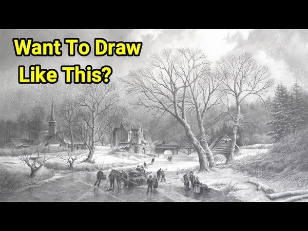 The Most Complex Landscape Drawing Ive Ever Done In