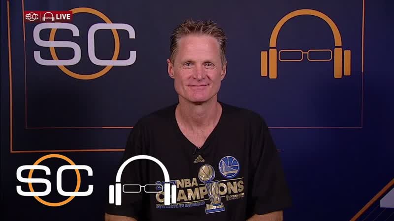 Steve Kerr Says Warriors Season Took Him Through Hard Times, SC With SVP, June 13,