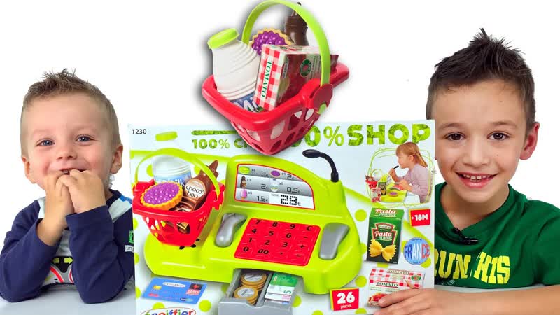 Игры для Детей. СУПЕРМАРКЕТ Видео для Детей Supermarket for children