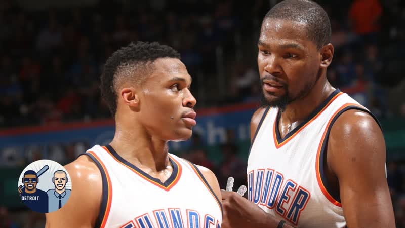 Kevin Durant leaves Westbrook Curry off of his all time starting 5 teammates list, Jalen