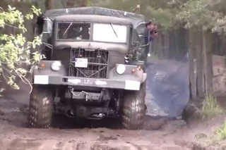 Kraz 255 B auf der Panzerbahn in Peckfitz 14 05 2015