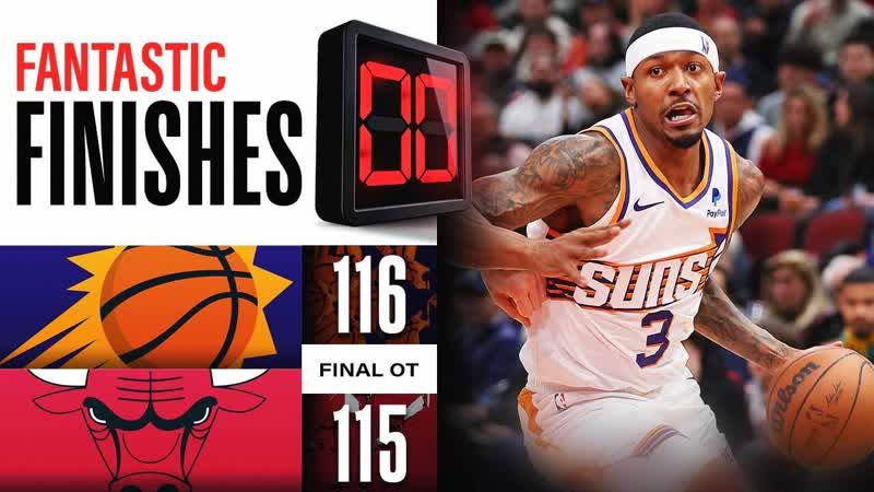 WILD OVERTIME ENDING Suns vs Bulls, November 8,
