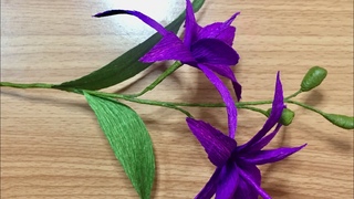 DIY-Crepe Paper Flower | How To Make Paper Flowers For Home Decor | Crepe Paper Flower | Flowers