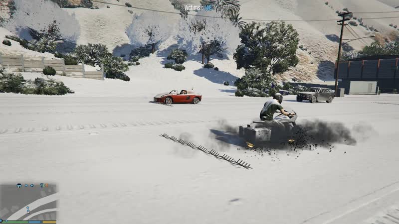 GTA 5 Mod Drop Spikes Mod ( Police