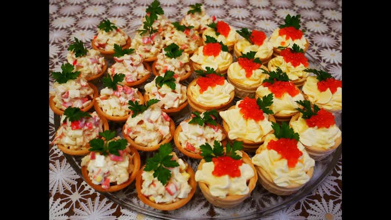 Закуски на ПРАЗДНИЧНЫЙ стол на НОВОГОДНИЙ стол ВКУСНЫЕ