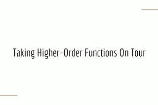 GopherCon 2017: Aaron Schlesinger - Functional Programming in Go